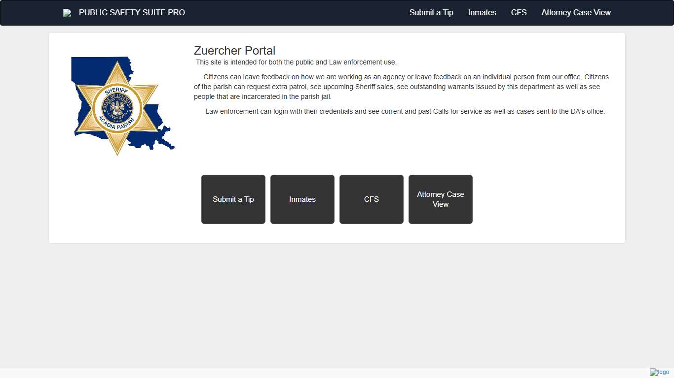 PUBLIC SAFETY SUITE PRO